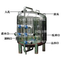 嘉興市 鴻謙 錳砂過濾器 軟化樹脂過濾器 貨源產(chǎn)地