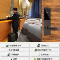 愛智達酒店智能門鎖 客房磁卡刷卡鎖系統