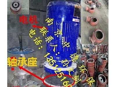 南京中德大量提供WL立式排污泵葉輪、機(jī)封、底座、蝸殼等配件