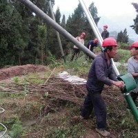 電線桿起桿器 內懸浮抱桿